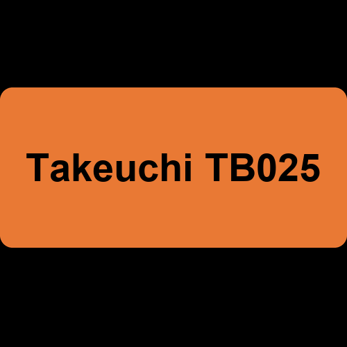 Takeuchi TB025